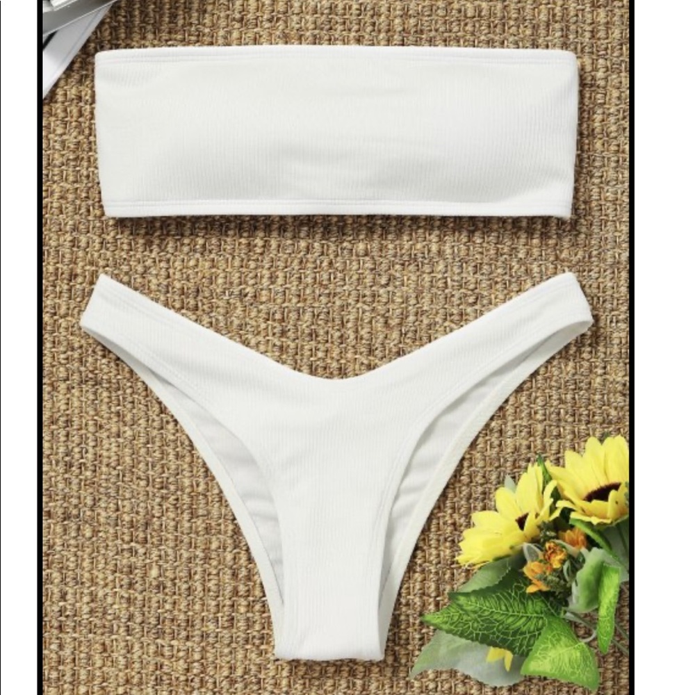 Zaful white bikini